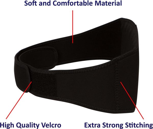Extra Strength Magnetic Therapy Back & Waist Wrap Belt, 48 High Power Magnets (Regular, 40" Length) - Image 5