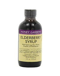Honey Gardens Elderberry Syrup, 4-Ounce (Pack of 2)
