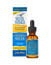 Colloidal Silver Mineral Supplement, 250 PPM, 1 Fluid Ounce
